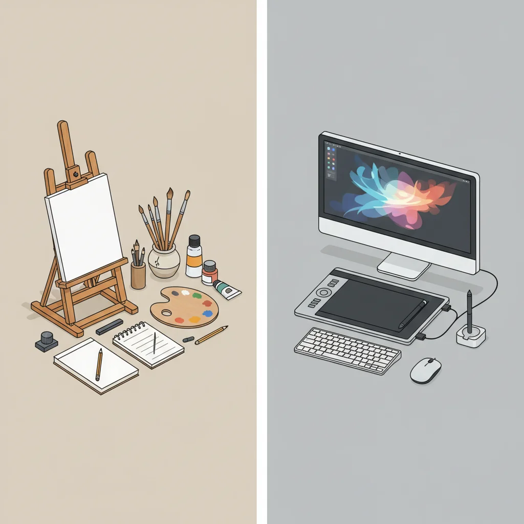Traditional vs Digital Media