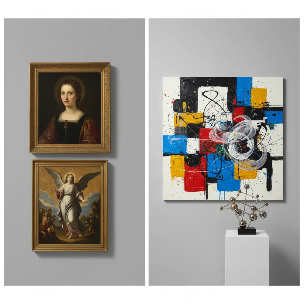 Traditional vs. Challenging Art