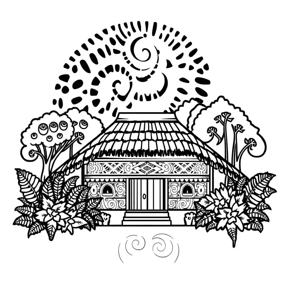 Māori values illustration