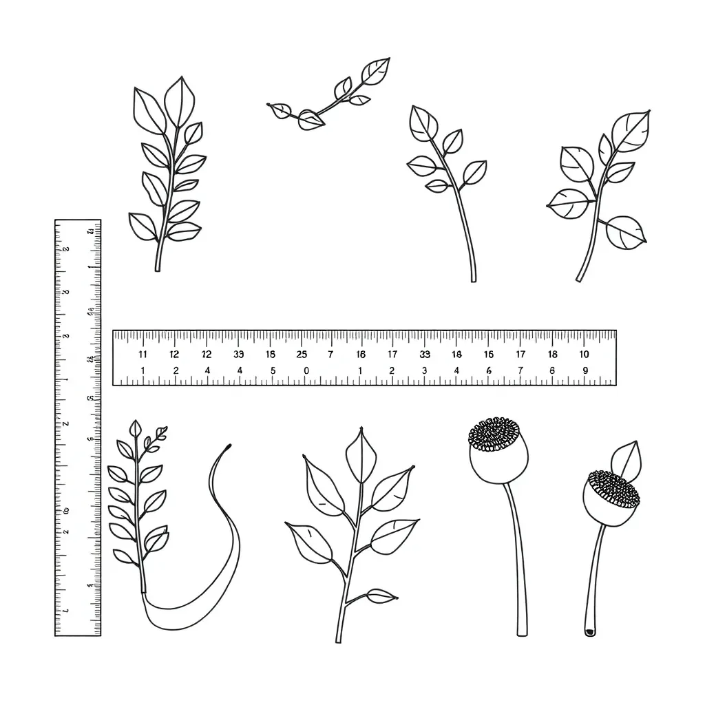 Measuring tools and objects