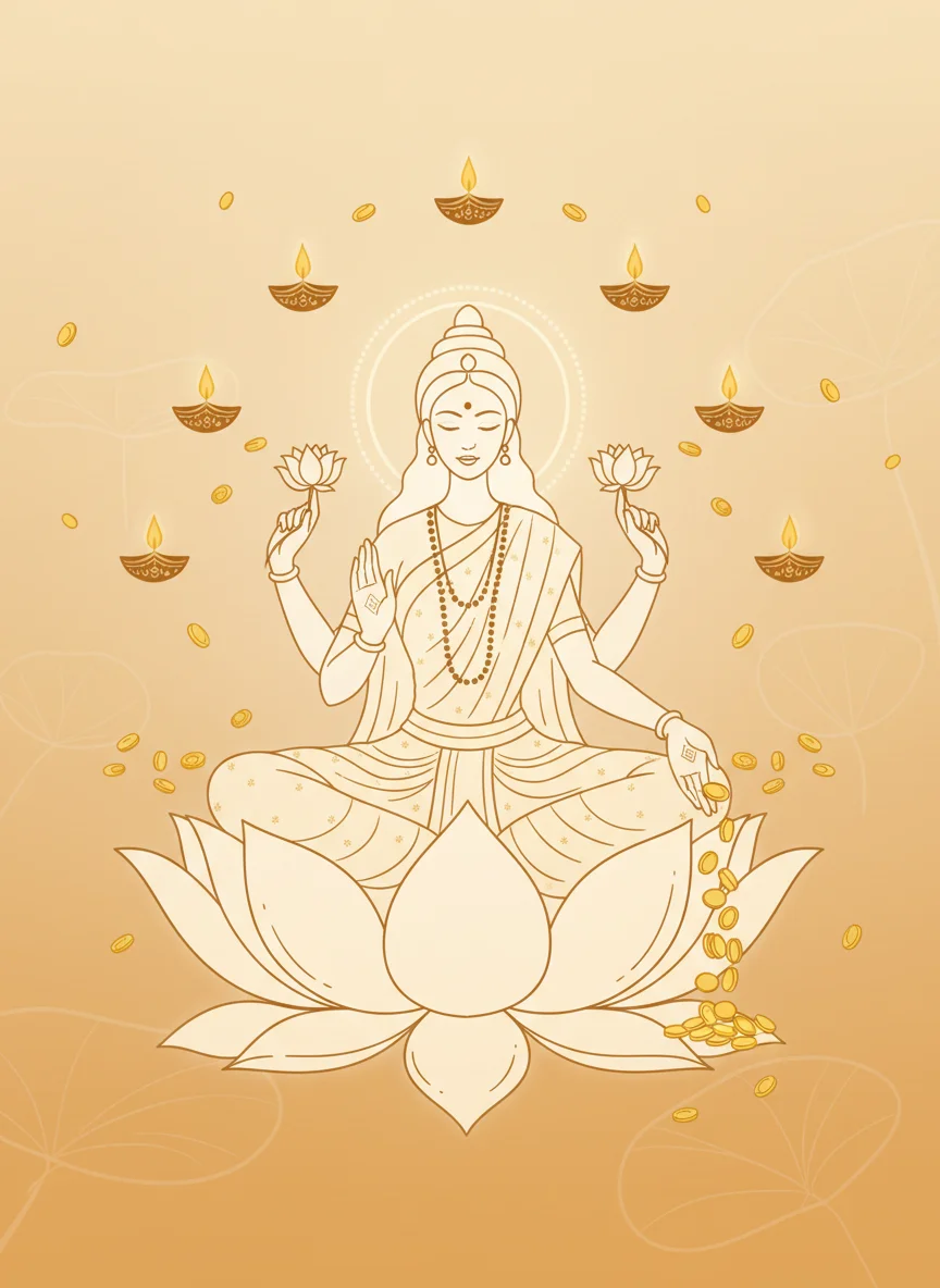 Meet Lakshmi - Goddess of Good Fortune