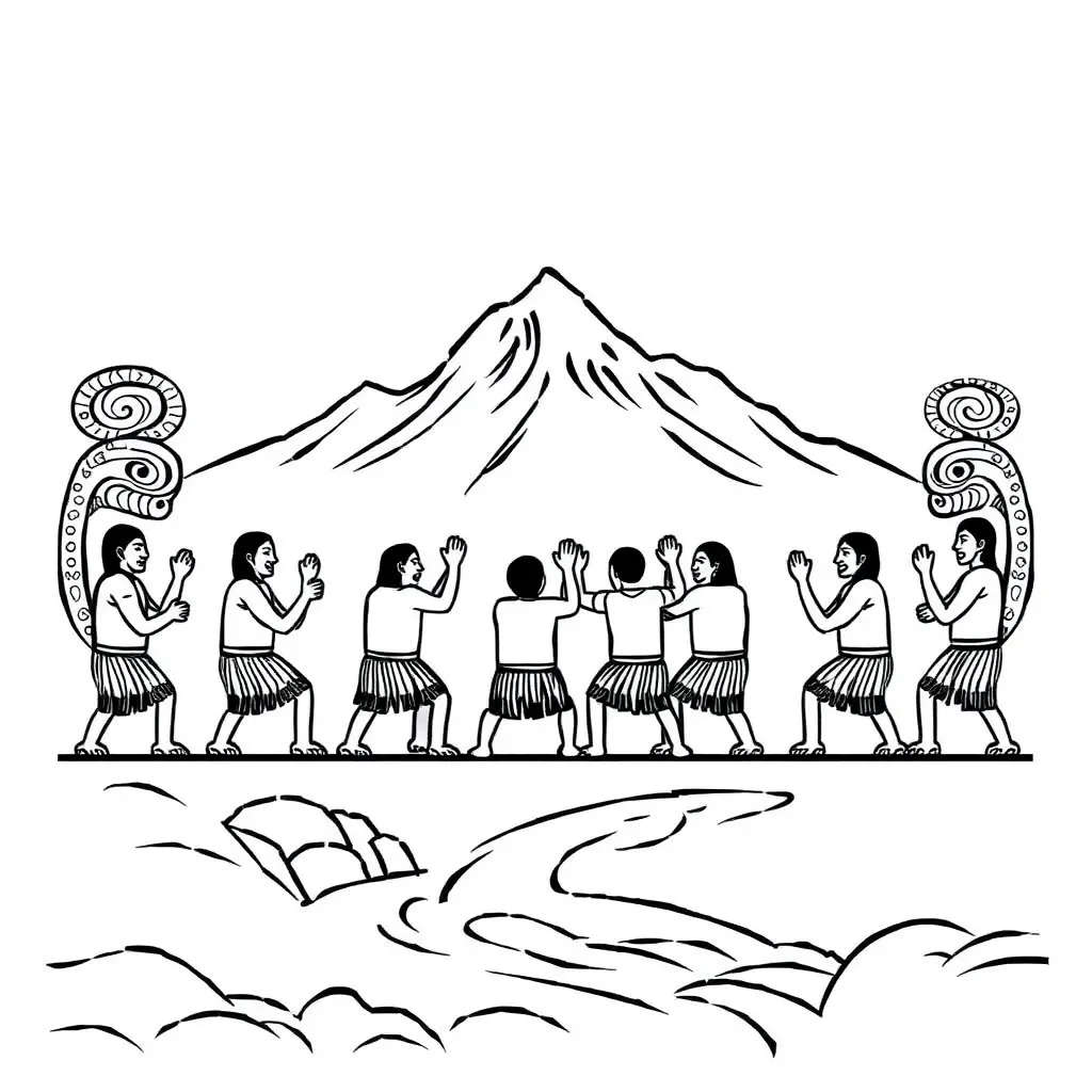 Haka performance on global stage