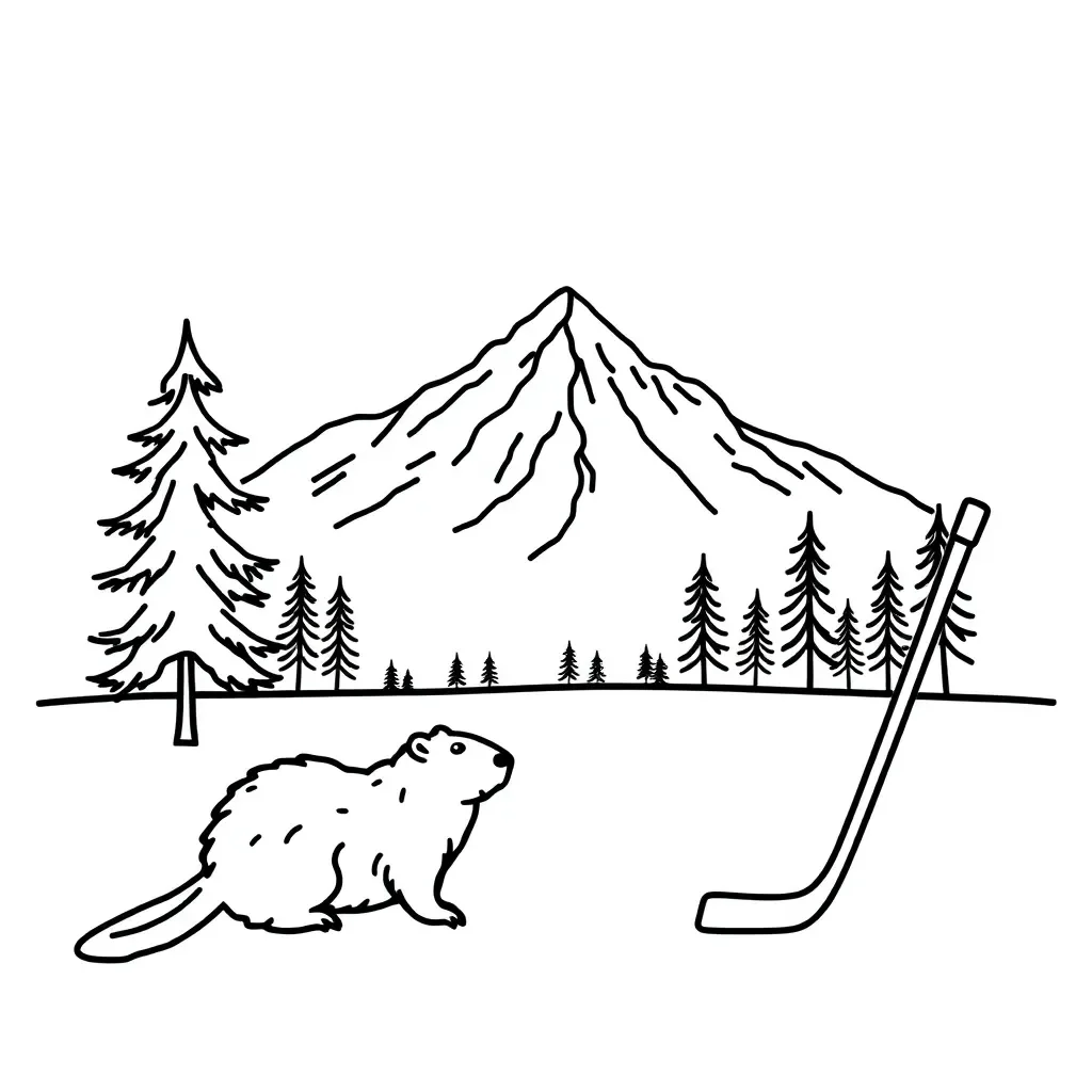 Math addition worksheet illustration