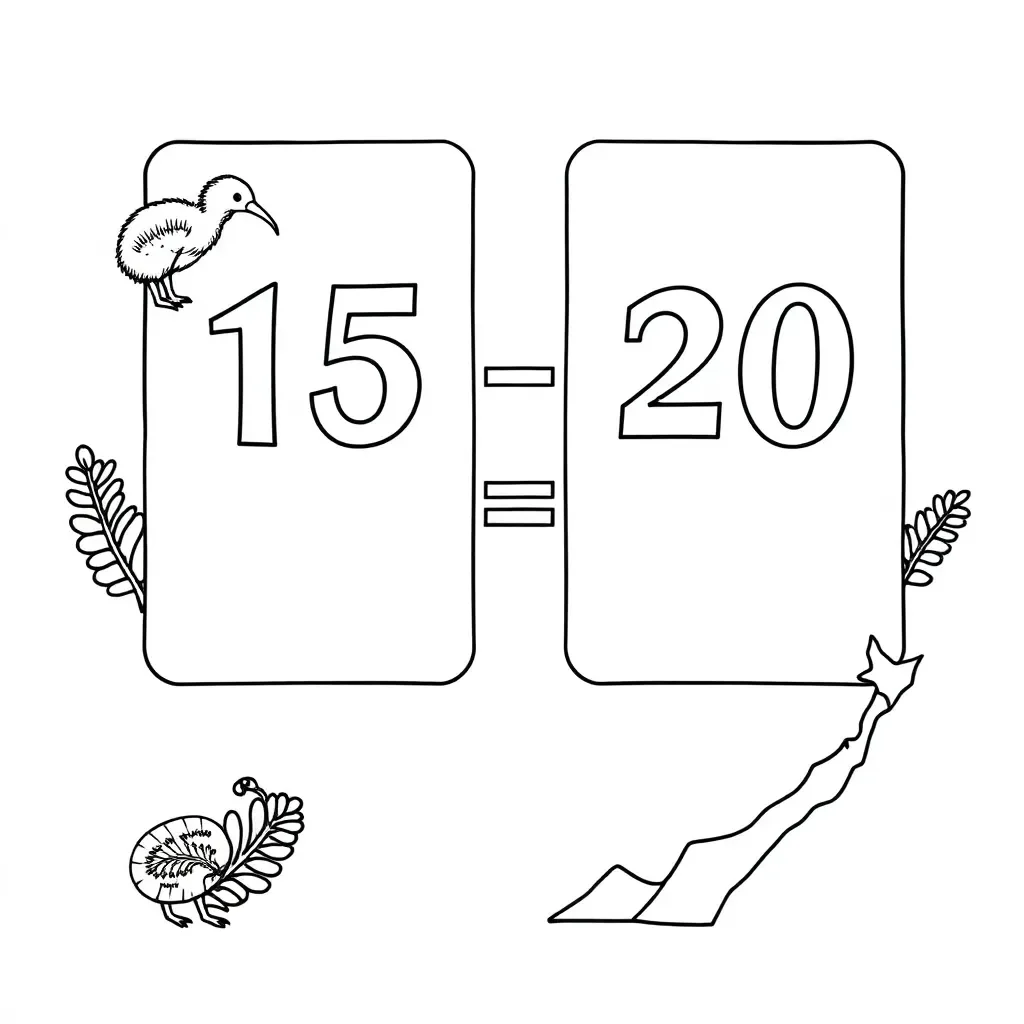 Colourful Uno cards showing numbers