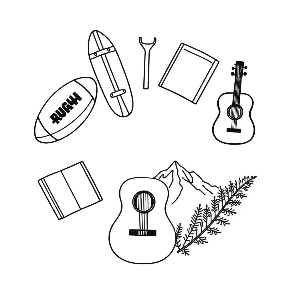 Student profile illustration