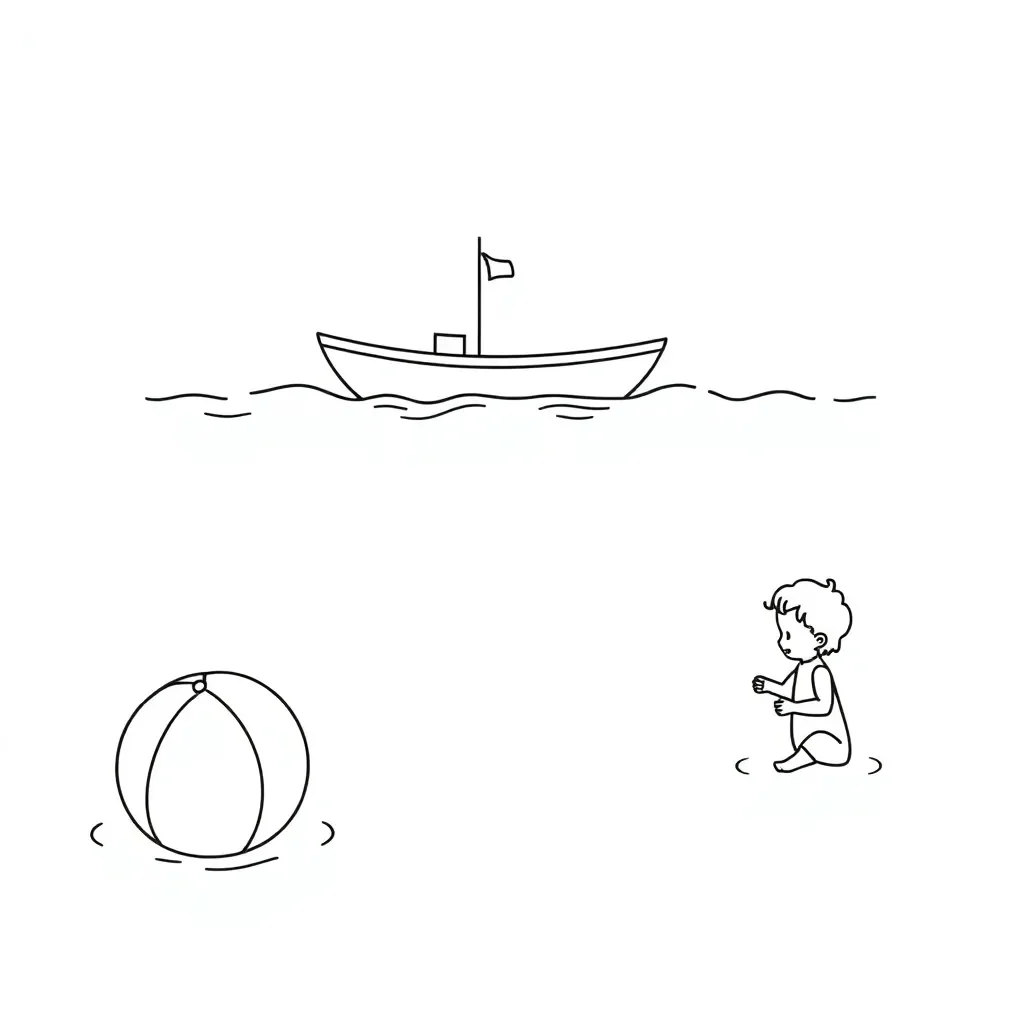 Objects in different fluids showing forces