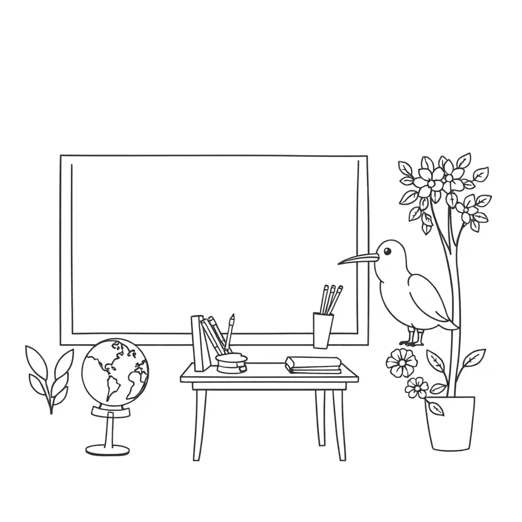 Children reading books with word bubbles showing nouns and verbs