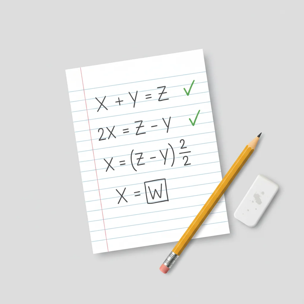 Solving Your First Equation