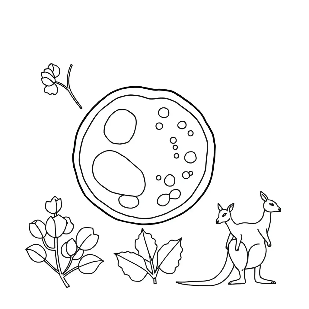 Plant and animal cell diagram
