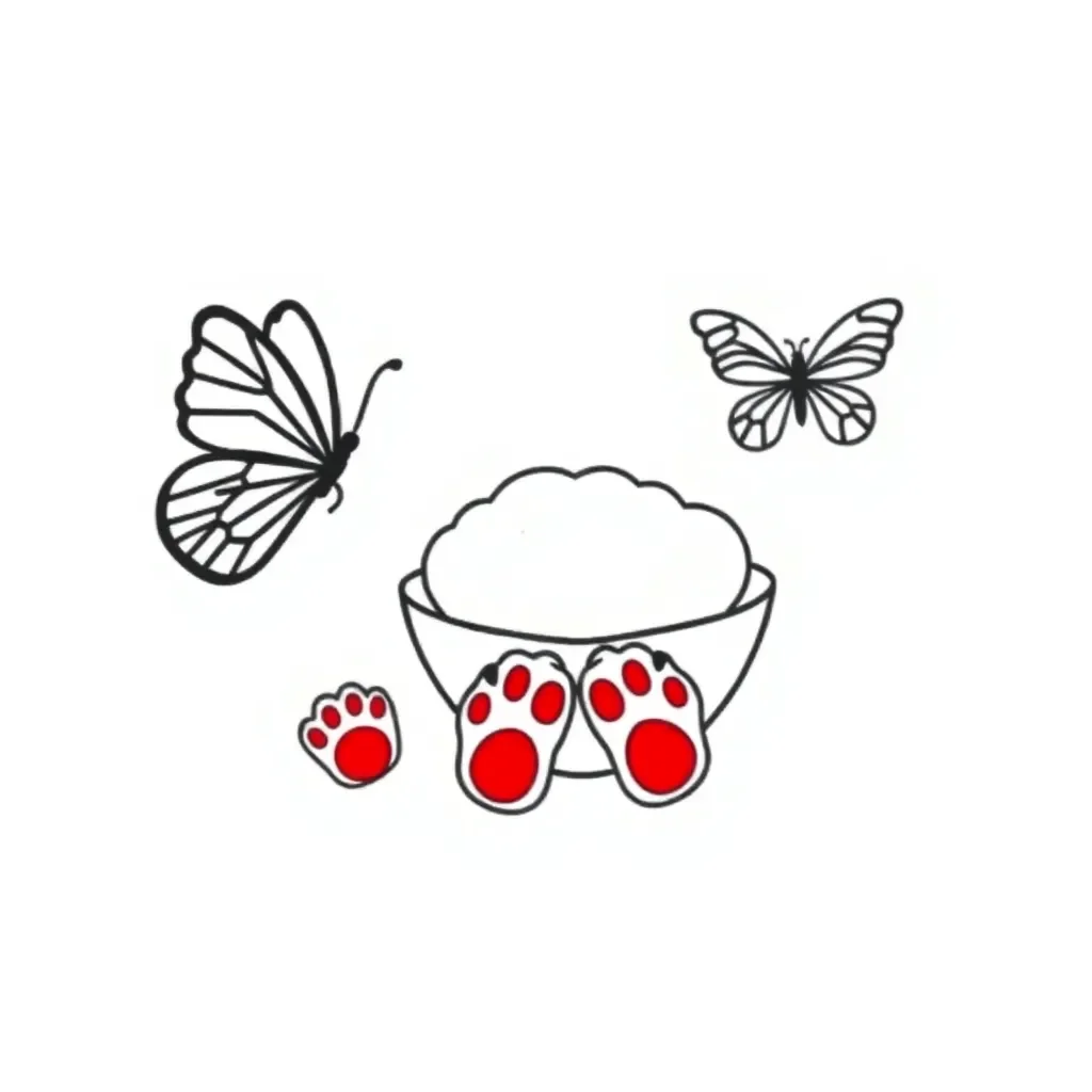 Butterfly Lion illustration