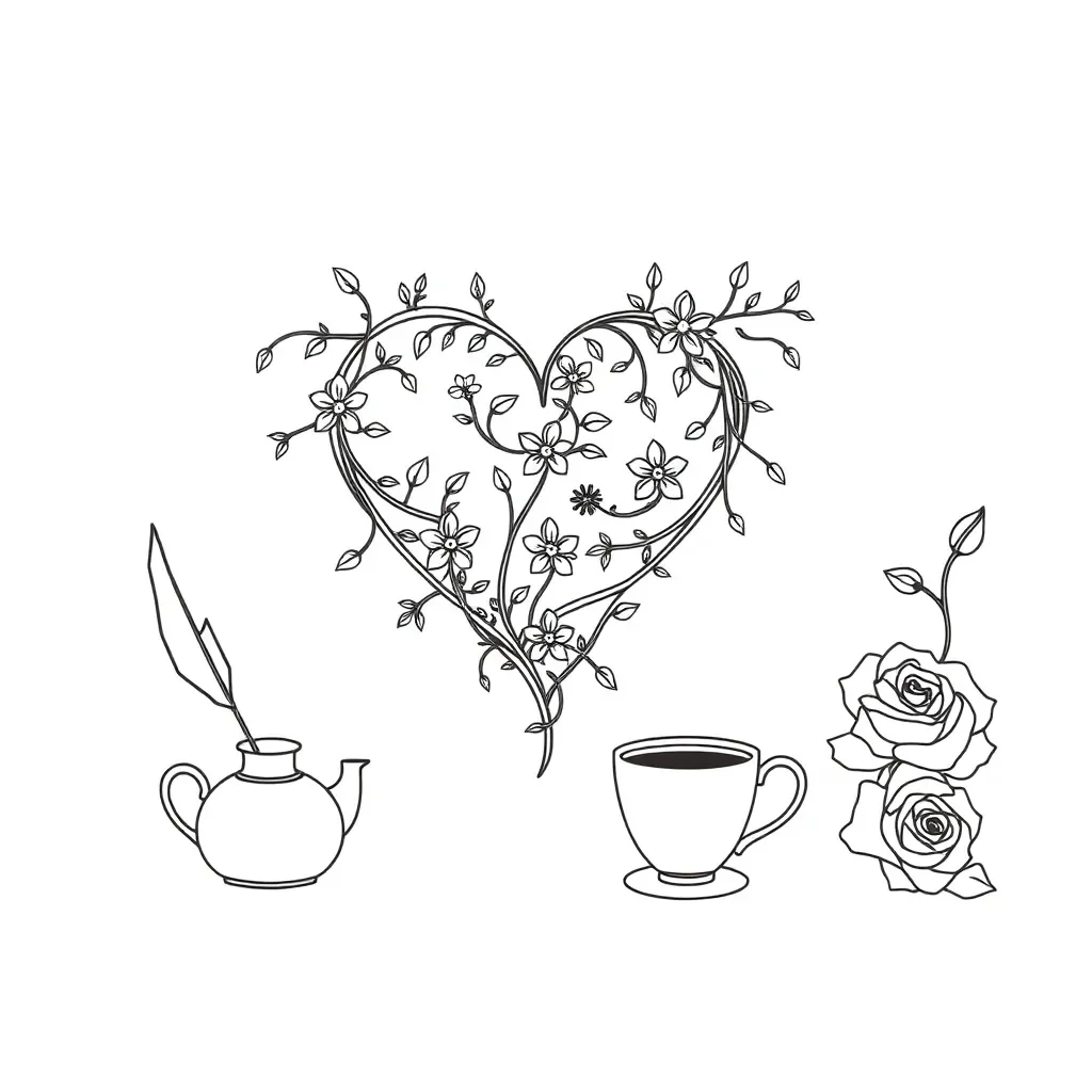 Poetry analysis illustration