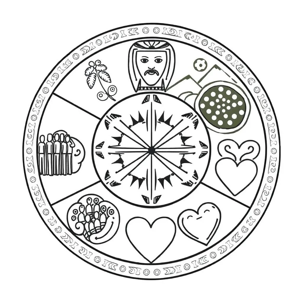 Mana Wheel illustration