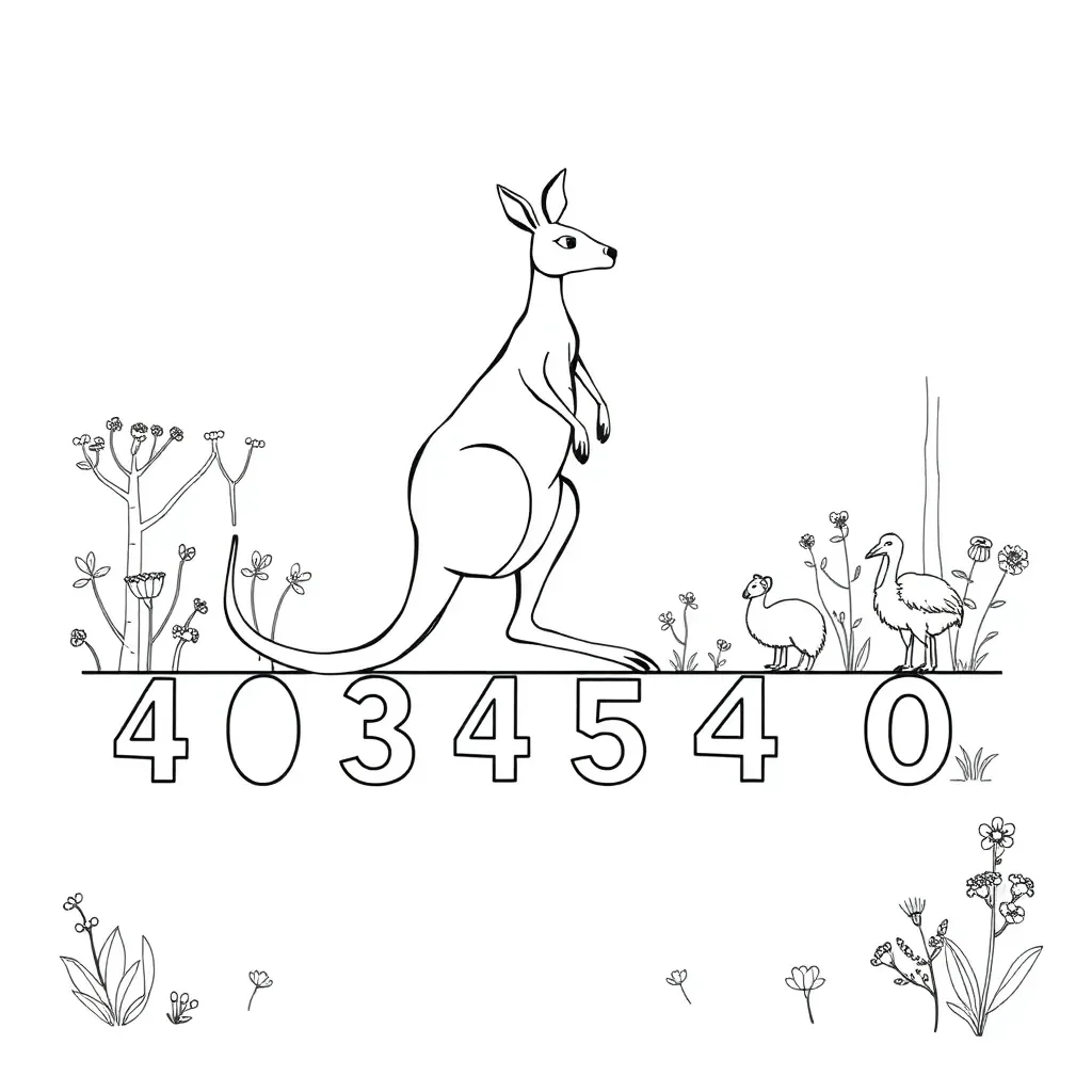 Five-digit numbers illustration