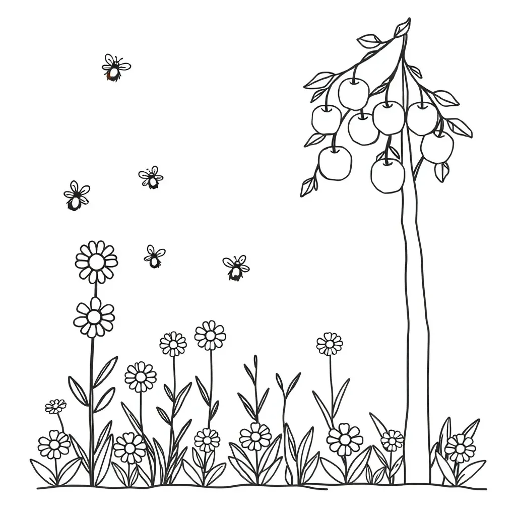 Multiplication flashcards illustration