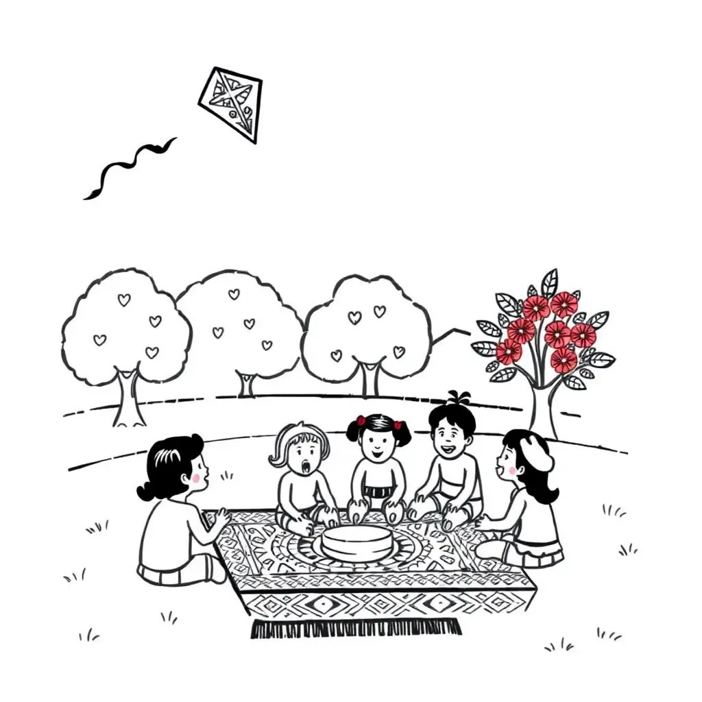 Friends enjoying activities together