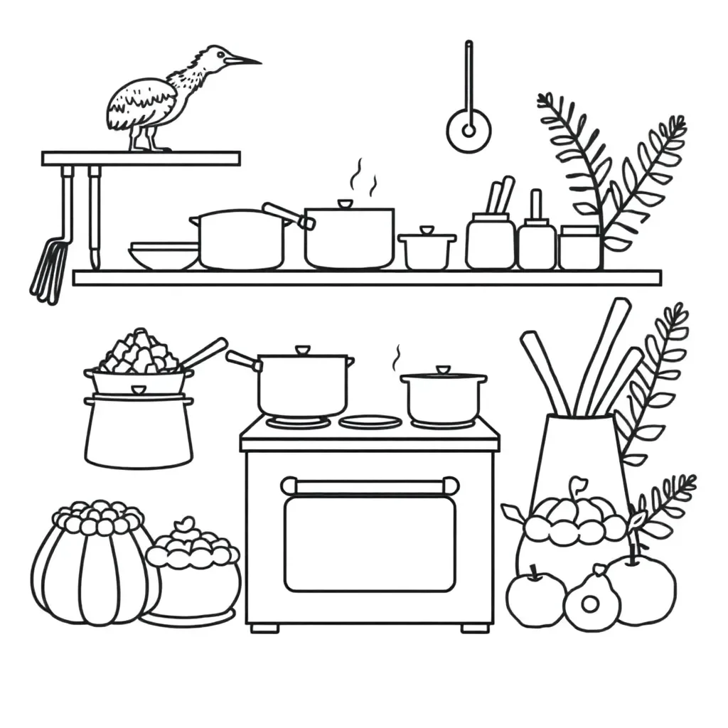 Food Technology kitchen illustration