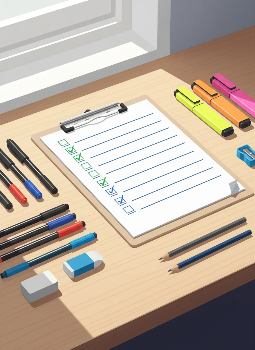 Revision Checklist