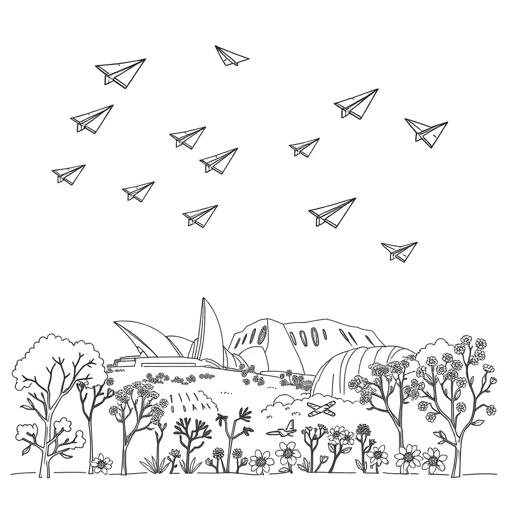 Paper helicopter spinning down