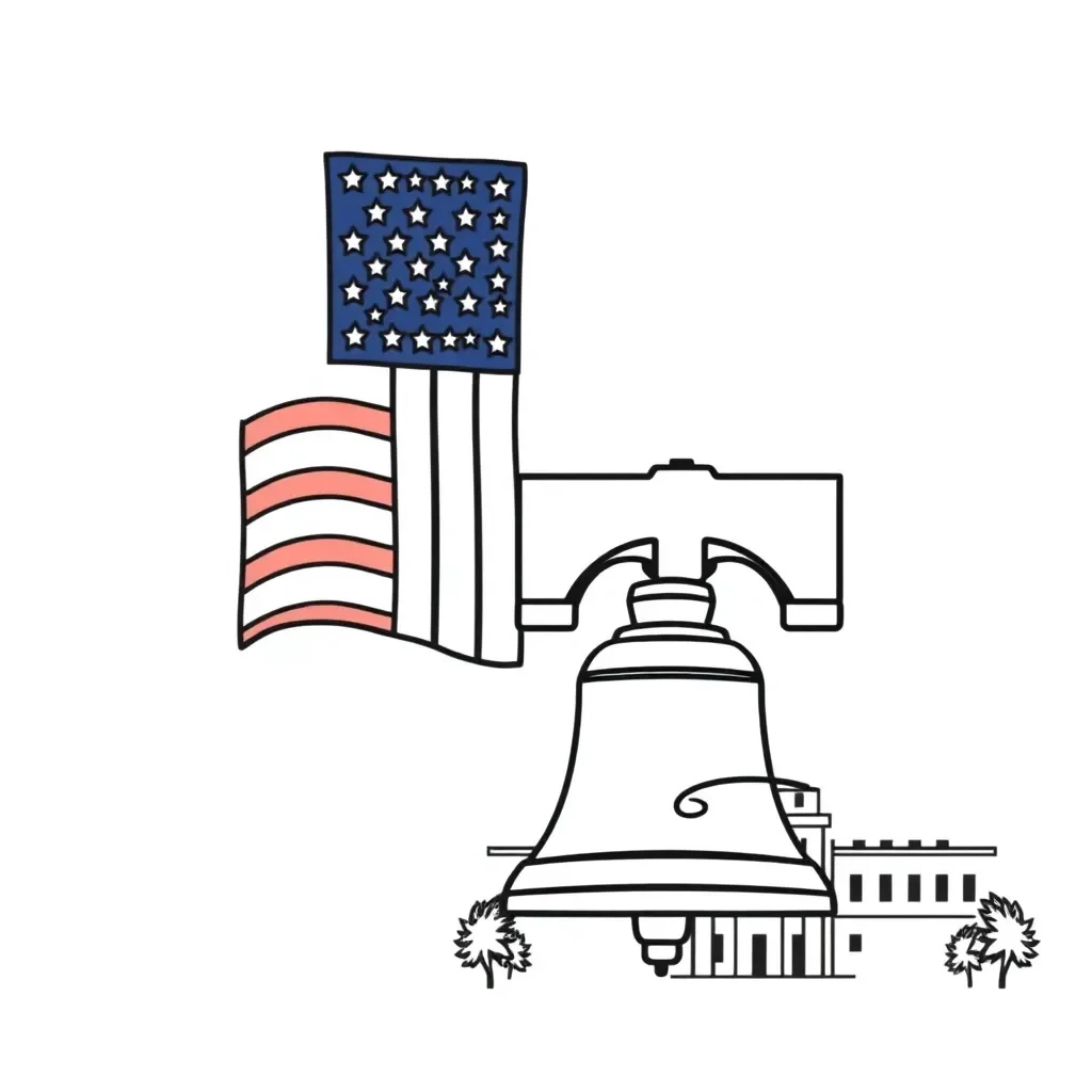 Historical documents and democratic symbols