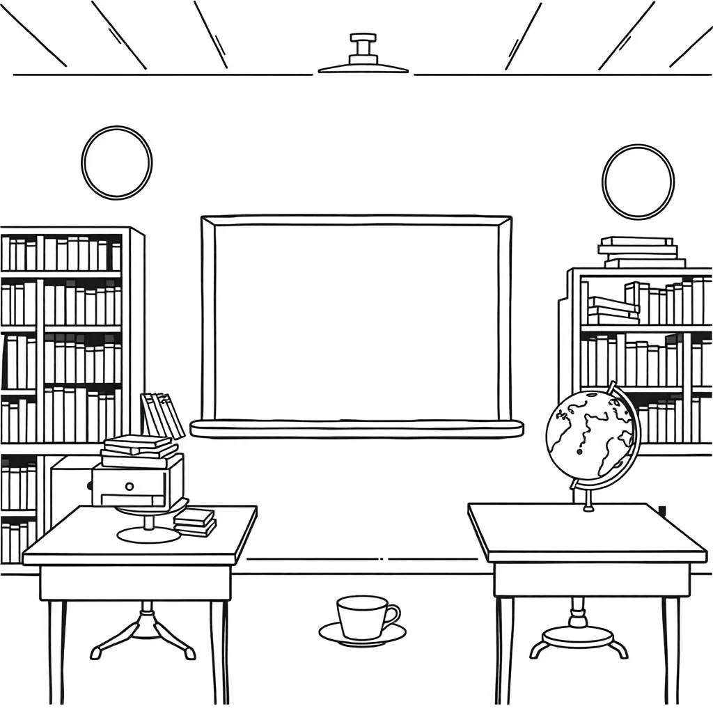 Worksheet illustration