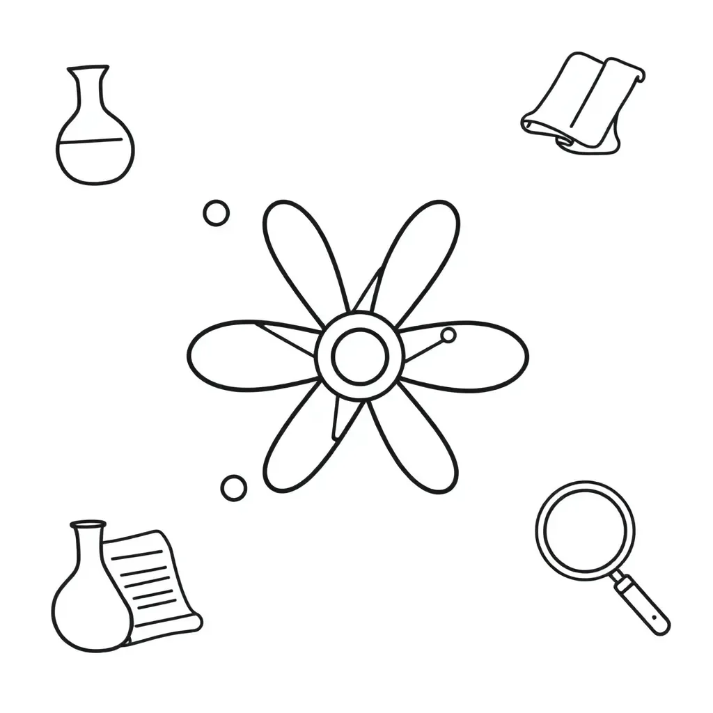 Atomic structure diagram