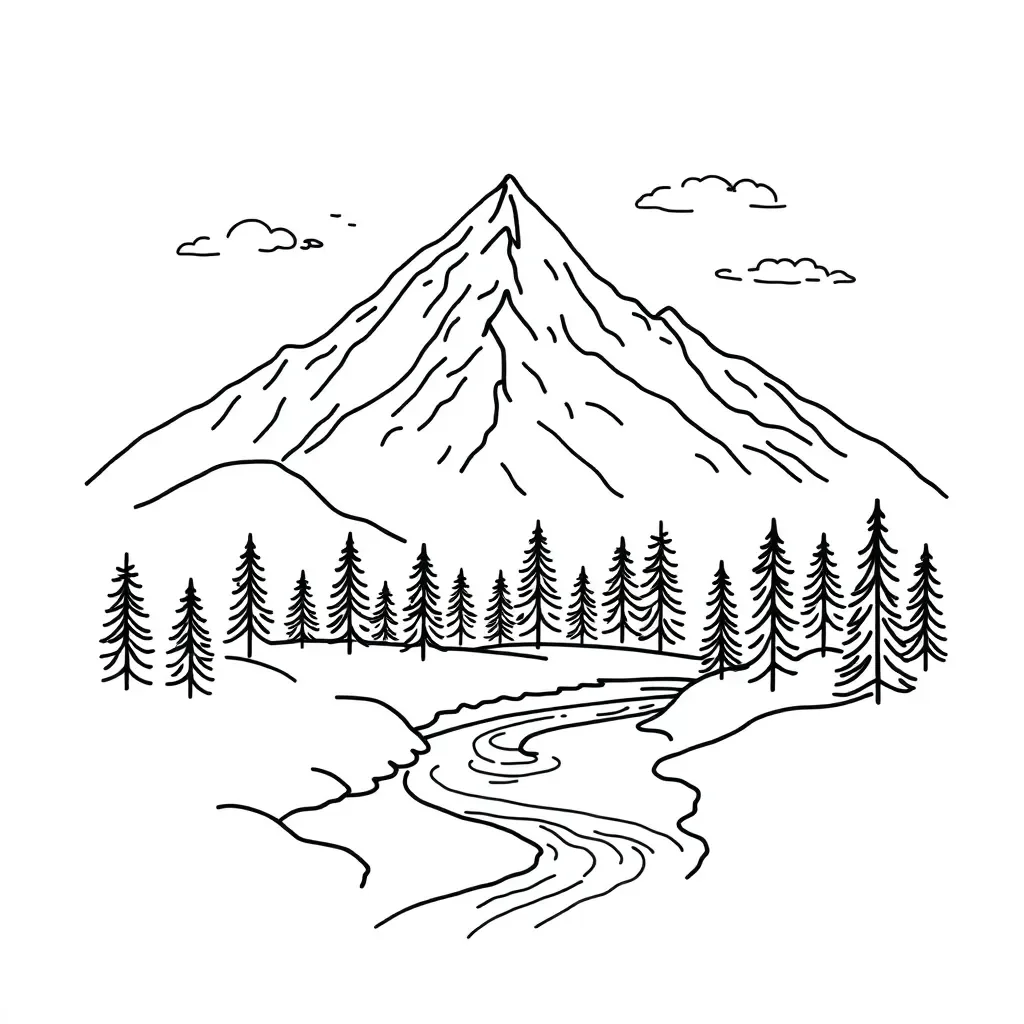 Mount Everest snow-capped peak