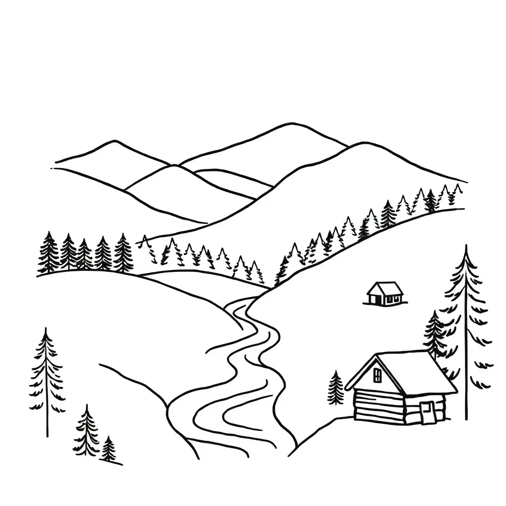 Appalachian Mountains landscape