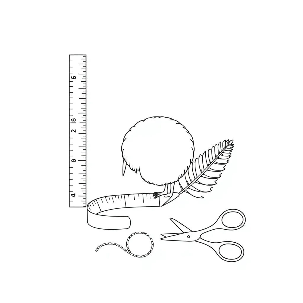 Ruler and measuring tape illustration