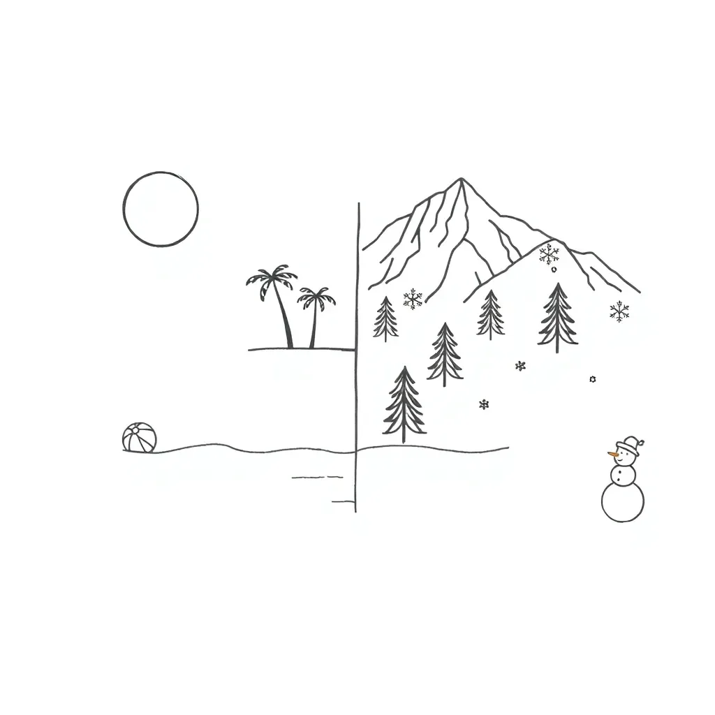 Antonyms illustration