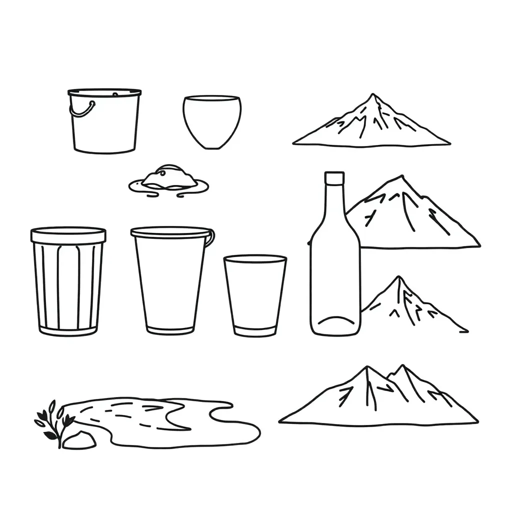Measuring containers and jugs