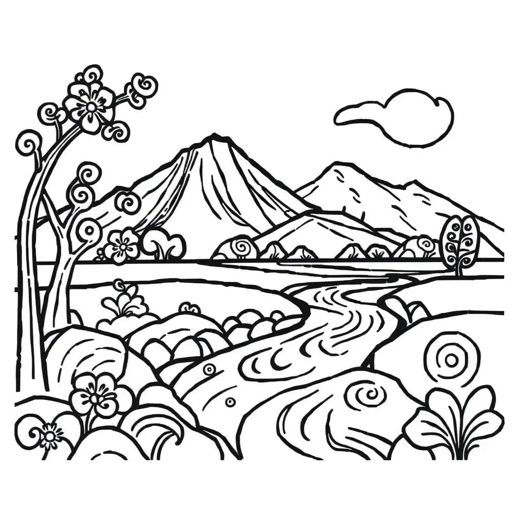 Poetry book with New Zealand landscape