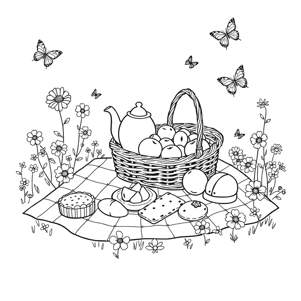 Three animal friends cooking pumpkin soup