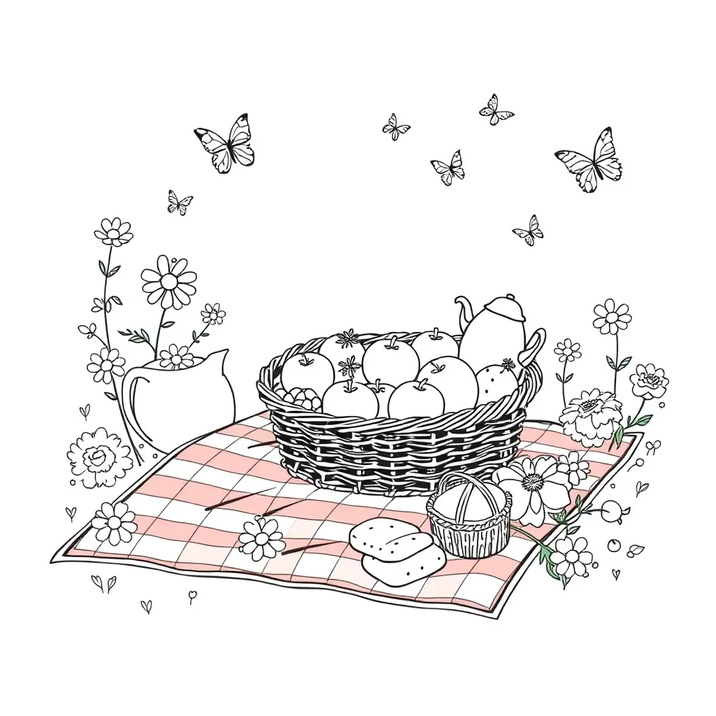 Pumpkin soup story illustration