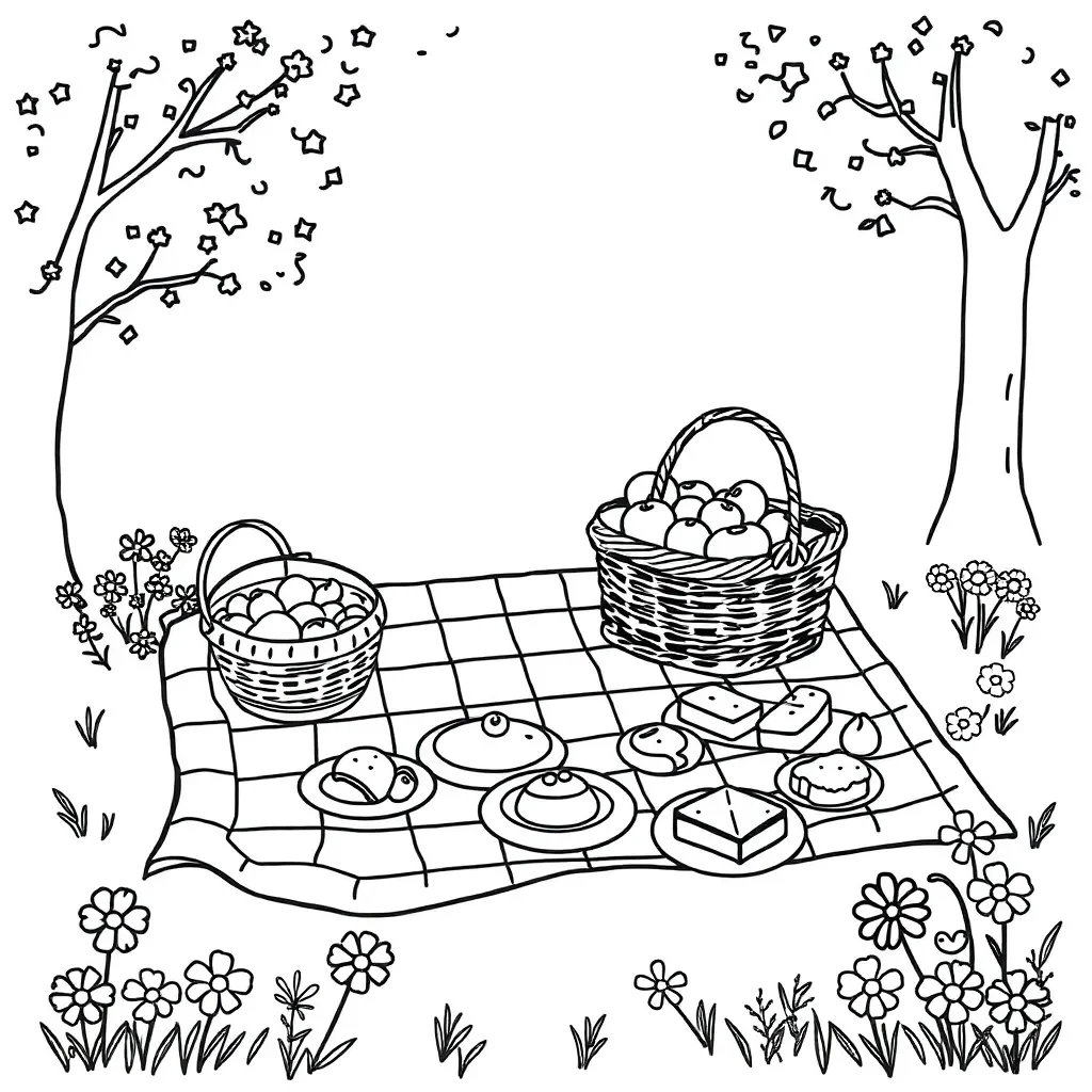 Pumpkin soup story illustration