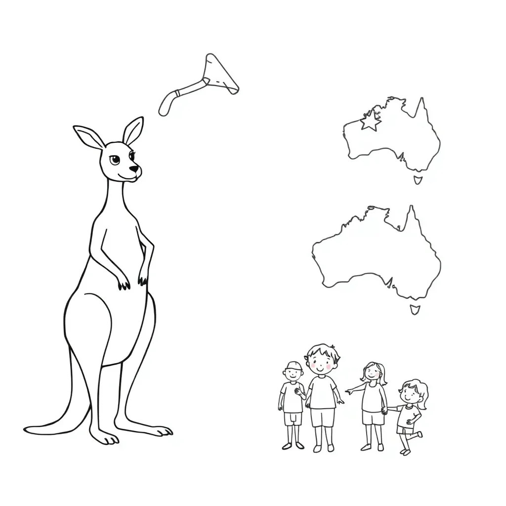 Community rules and laws illustration