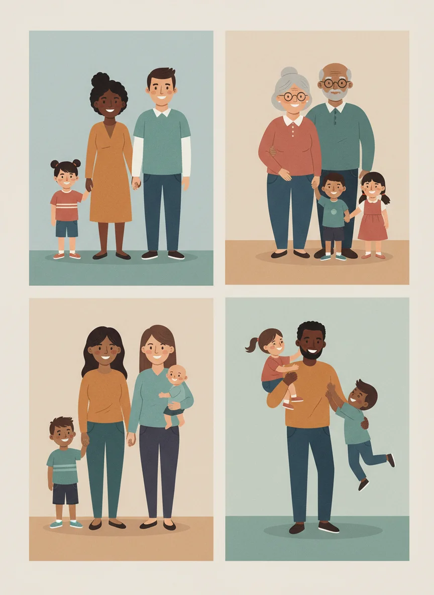 Types of Parents and Family Structures