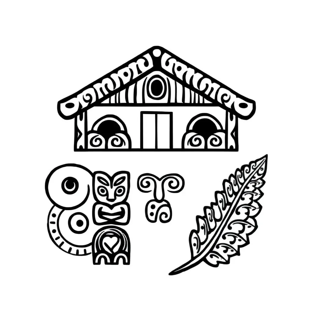 Māori cultural symbols and patterns