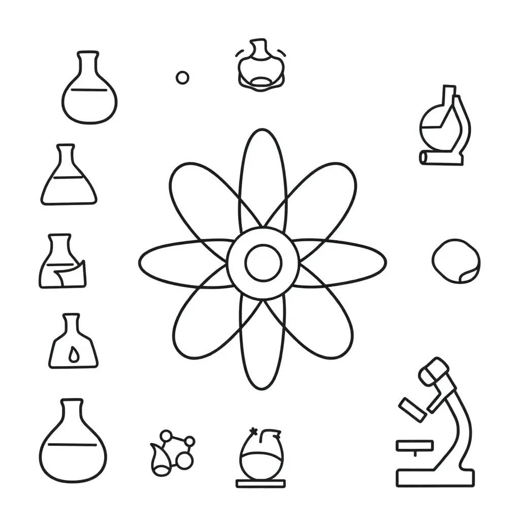 Atomic structure diagram
