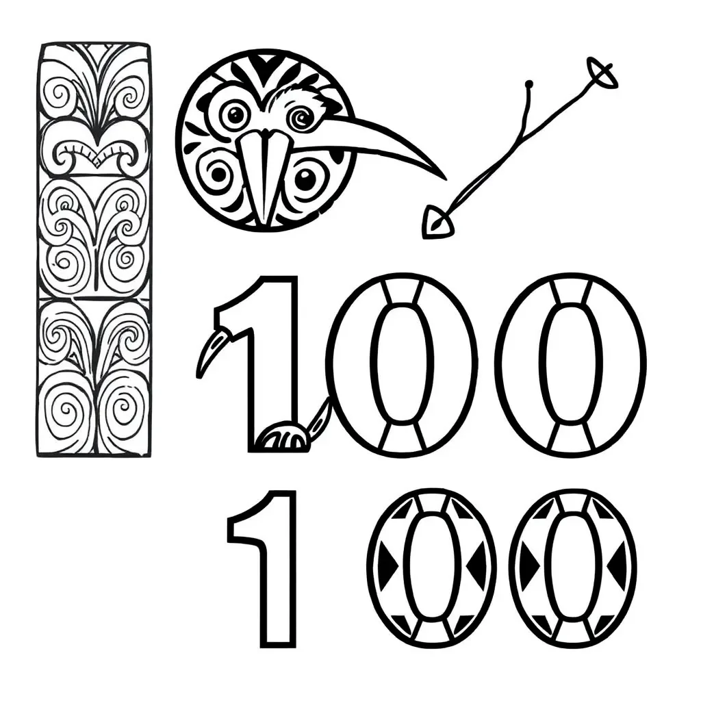 Place value chart showing digit shifts
