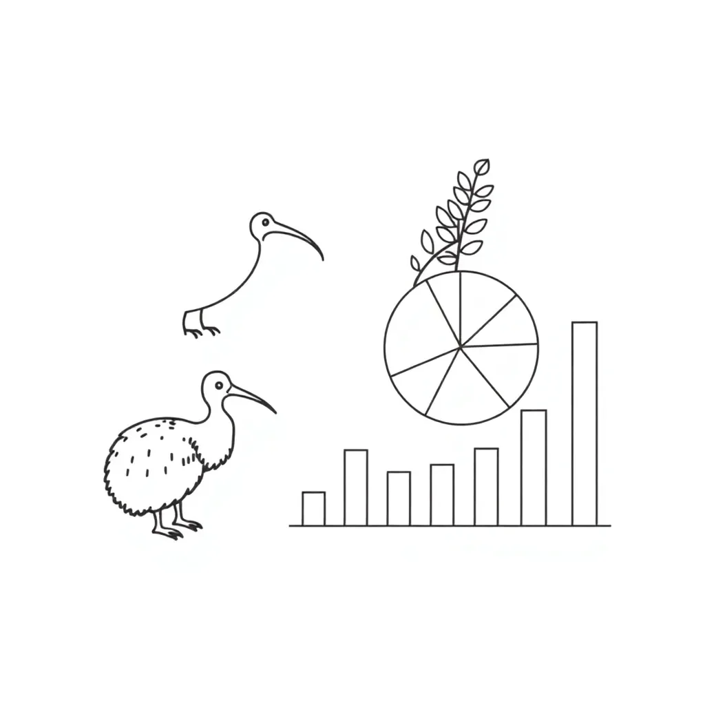 Statistics and data collection illustration