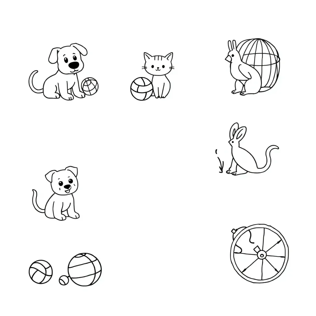 Missing pet mystery illustration