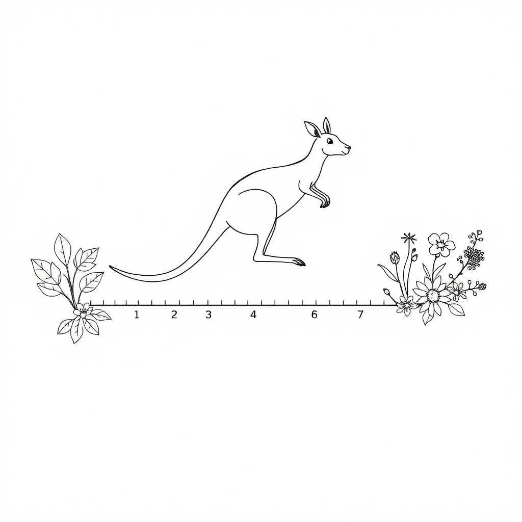Decimal number line illustration