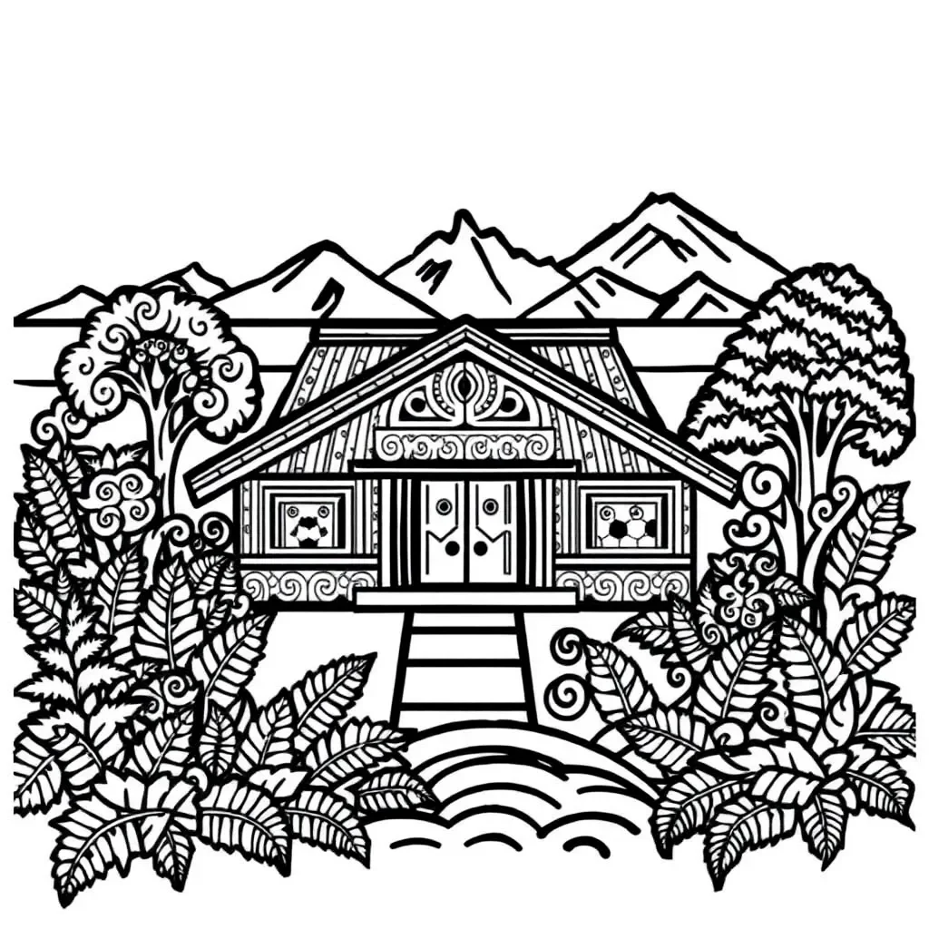 Treaty of Waitangi narrative elements illustration