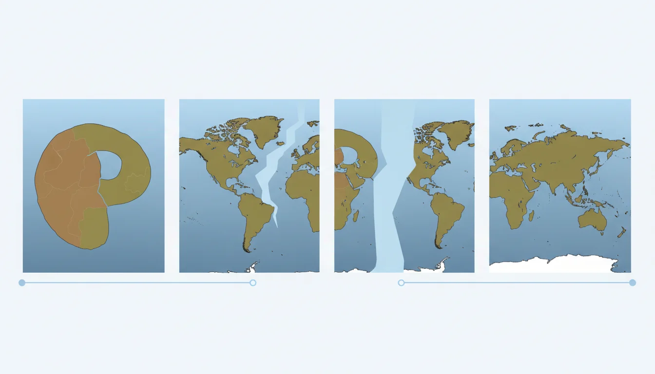 Continental Drift Timeline