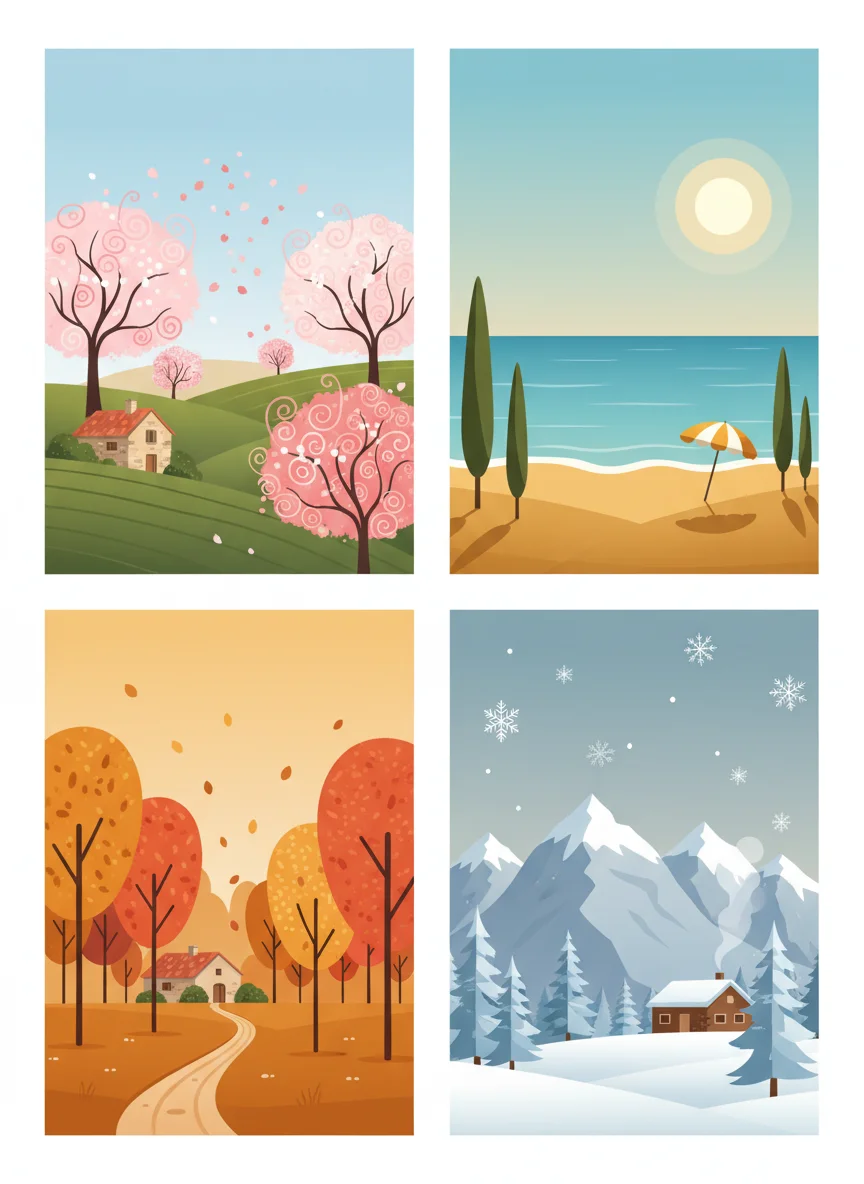 Les Saisons (The Seasons)
