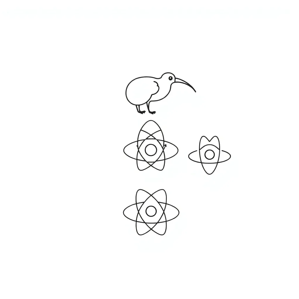 Ernest Rutherford and atomic structure diagram