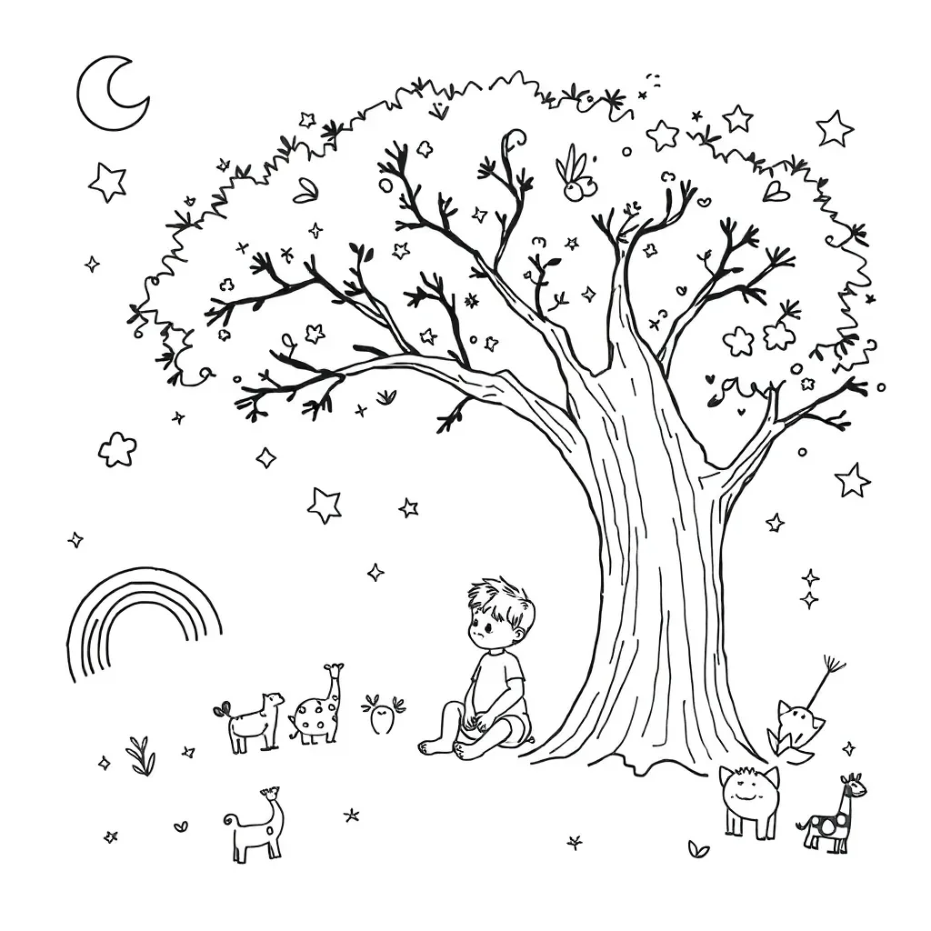 Children reading a storybook together