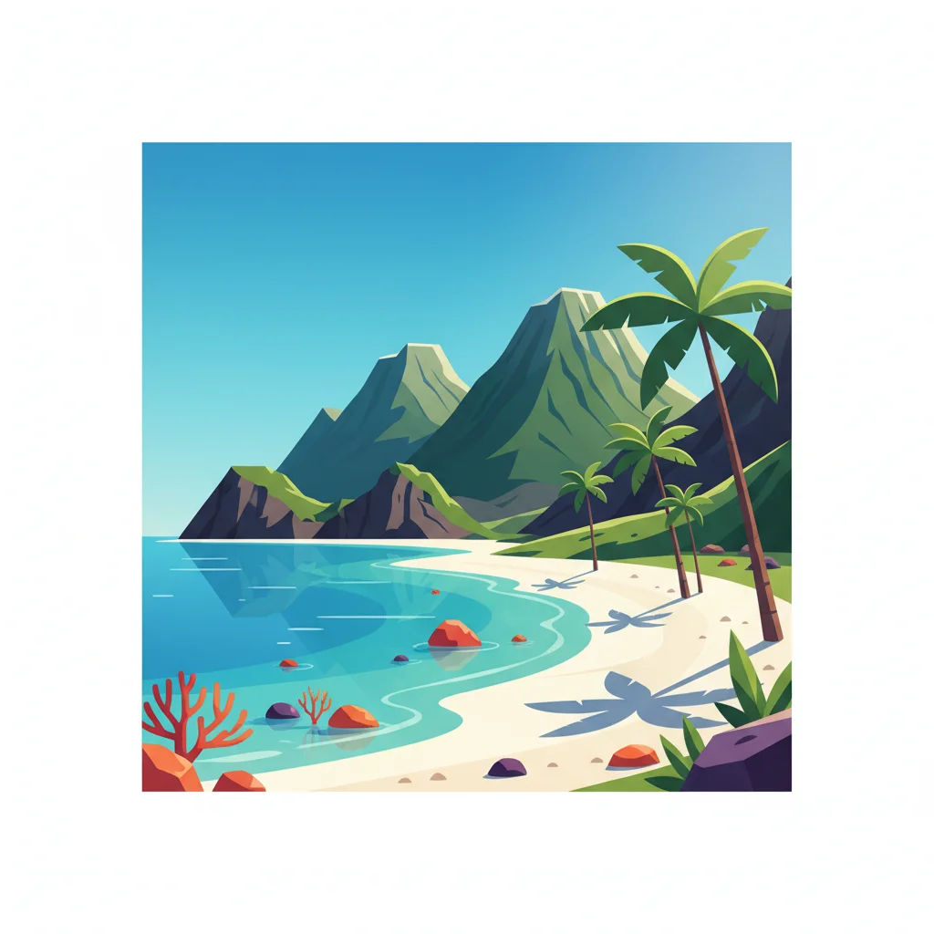 Creating 3D Island Art Models