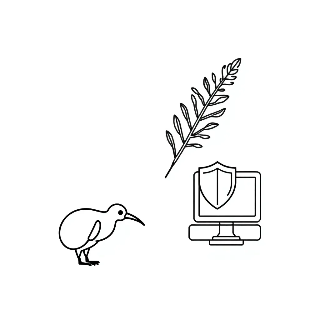 Digital citizenship illustration
