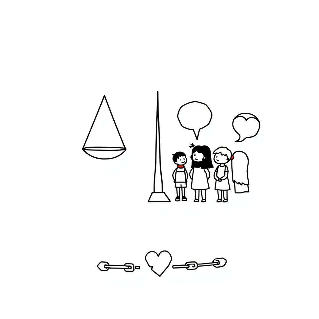 PSHE worksheet illustration